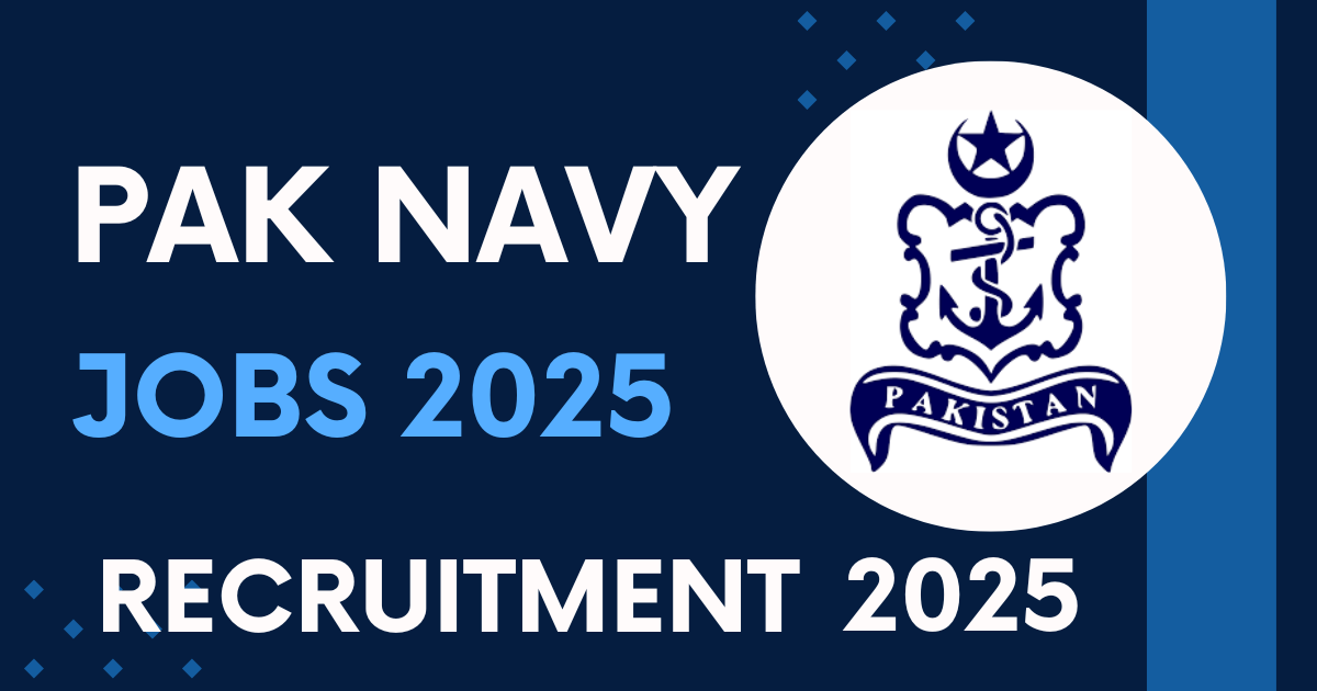 Pakistan Navy Latest Jobs 2025 Apply Online